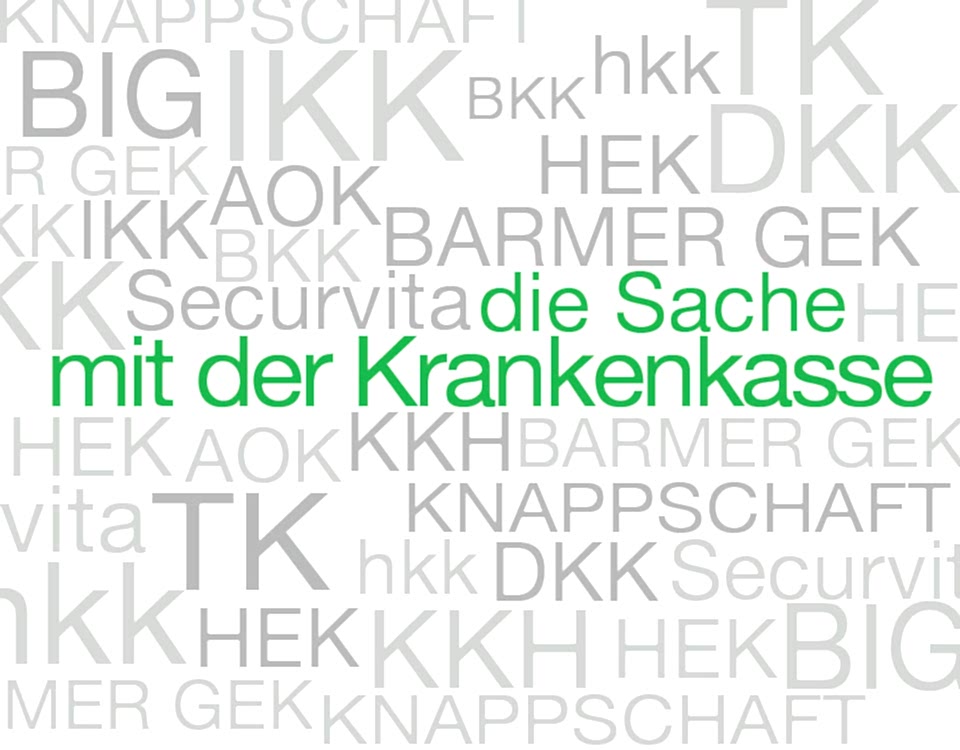 Die Sache mit der Krankenkasse