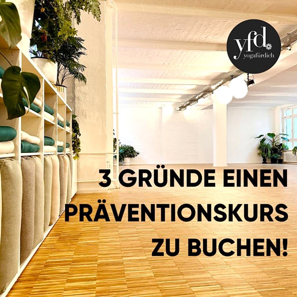 Warum es Sinn macht, einen Yoga- oder Pilates-Präventionskurs zu buchen (mit aktuellen Terminen)