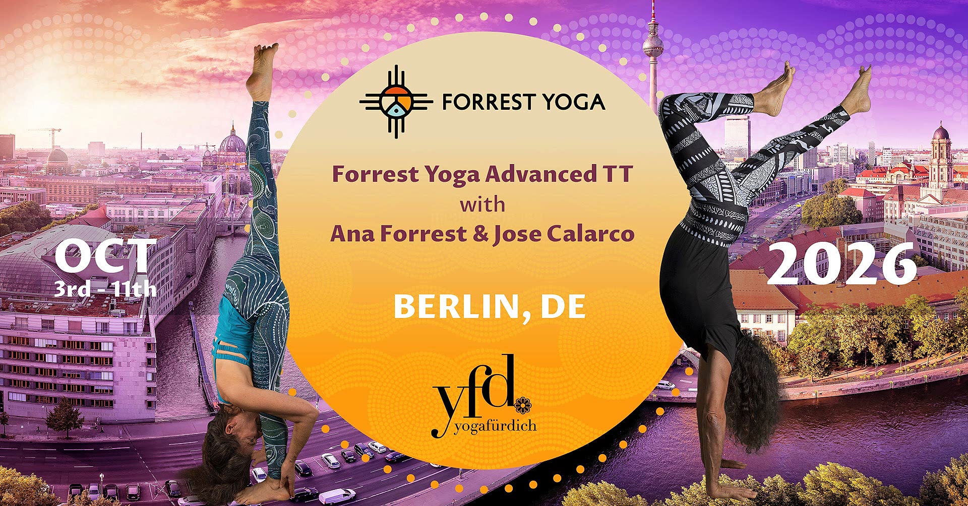 Forrest Yoga Advanced Yoga Teacher Training 2026 in Berlin Forrest Yoga Advanced Yoga Teacher Training 2026 in Berlin