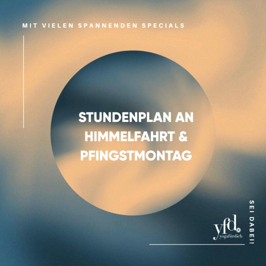 Feiertagsklassen an Himmelfahrt & Pfingsten